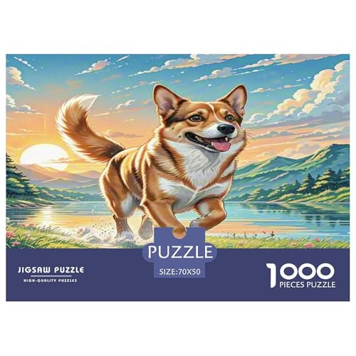 Japanischer Spitz Puzzle 1000-teilige Schwer Puzzle Spielzeug Lernspiel Impossible Herausforderungsspielzeug Für Erwachsene Und Kinder Ab 14 Jahren 70x50cm/1000pcs Japanischer Spitz Puzzle 1000-teilige Schwer Puzzle Spielzeug Lernspiel Impossible Herausforderungsspielzeug Für Erwachsene Und Kinder Ab 14 Jahren 70x50cm/1000pcs von KKOLASXZE