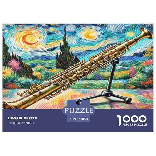 Klarinette Puzzle 1000 Teile Schwer Puzzle Spielzeug Pädagogisches Spiel Impossible Herausforderungsspielzeug Für Erwachsene Und Kinder Ab 12 Jahren 70x50cm/1000pcs Klarinette Puzzle 1000 Teile Schwer Puzzle Spielzeug Pädagogisches Spiel Impossible Herausforderungsspielzeug Für Erwachsene Und Kinder Ab 12 Jahren 70x50cm/1000pcs von KKOLASXZE