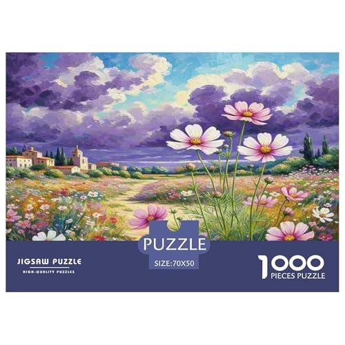 Kosmos Puzzle 1000-teilige Schwer Puzzle Spielzeug Pädagogisches Spiel Impossible Herausforderungsspielzeug Für Erwachsene Und Kinder in Bewährter 70x50cm/1000pcs von KKOLASXZE