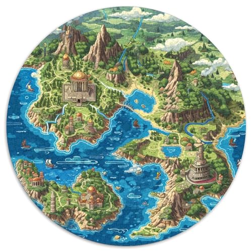 Labyrinth Puzzle 1000-teilige Schwer Puzzle Spielzeug Lernspiel Impossible Herausforderungsspielzeug Für Erwachsene Kinder 1000pcs (67.5x67.5cm) von KKOLASXZE