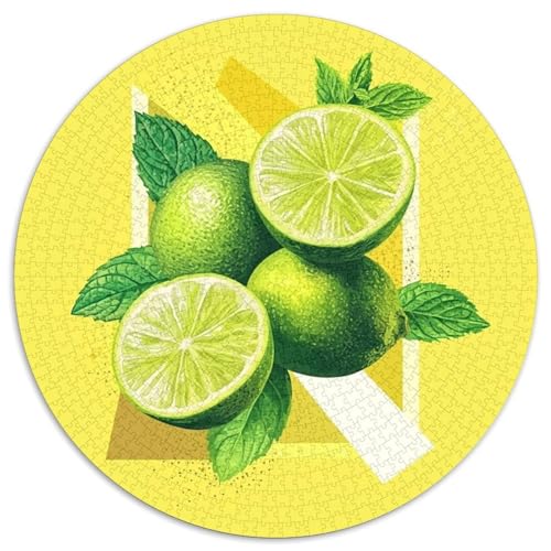Lemon Puzzles 1000 Teile Schwer Puzzle Spielzeug Lernspiel Impossible Herausforderungsspielzeug Für Erwachsene Kinder 1000pcs (67.5x67.5cm) von KKOLASXZE