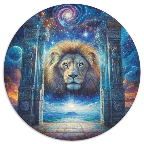 Lion Puzzle 1000 Teile Schwer Puzzle Spielzeug Lernspiel Impossible Herausforderungsspielzeug Für Erwachsene Und Kinder Ab 14 Jahren 1000pcs (67.5x67.5cm) von KKOLASXZE