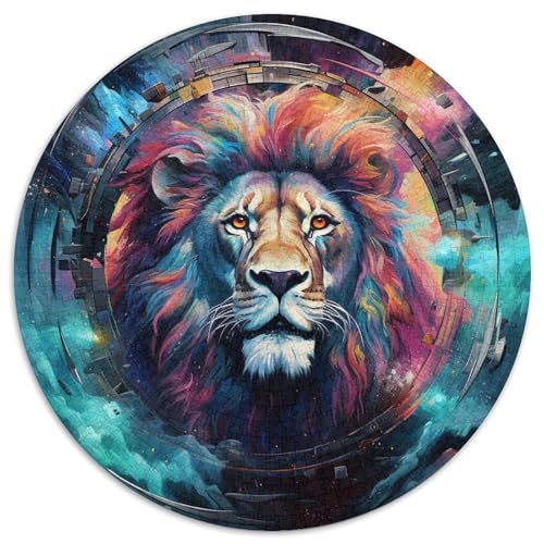 Lion Puzzle 1000-teilige Schwer Puzzle Spielzeug Lernspiel Impossible Herausforderung Spielzeug Für Erwachsene Und Kinder in Bewährter 1000pcs (67.5x67.5cm) von KKOLASXZE