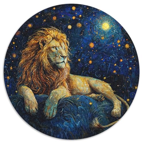 Lion Puzzles 1000 Teile Schwer Puzzle Spielzeug Pädagogisches Spiel Impossible Herausforderung Spielzeug Für Erwachsene Kinder 1000pcs (67.5x67.5cm) von KKOLASXZE