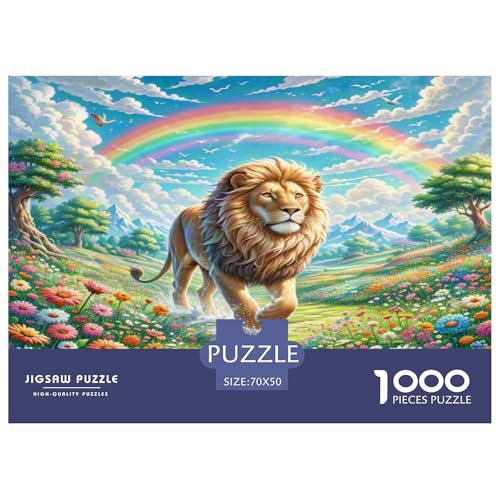 Löwen Puzzles 1000 Teile Schwer Puzzle Spielzeug Lernspiel Impossible Herausforderung Spielzeug Für Erwachsene Und Kinder Ab 12 Jahren 70x50cm/1000pcs Löwen Puzzles 1000 Teile Schwer Puzzle Spielzeug Lernspiel Impossible Herausforderung Spielzeug Für Erwachsene Und Kinder Ab 12 Jahren 70x50cm/1000pcs von KKOLASXZE