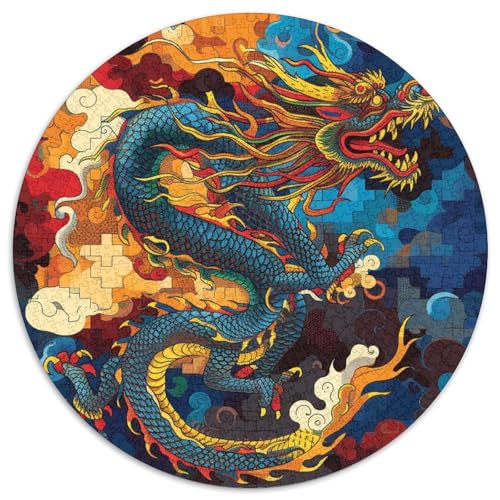 Loong Puzzle 1000-teilige Schwer Puzzle Spielzeug Lernspiel Impossible Herausforderungsspielzeug Für Erwachsene Und Kinder Ab 14 Jahren 1000pcs (67.5x67.5cm) von KKOLASXZE
