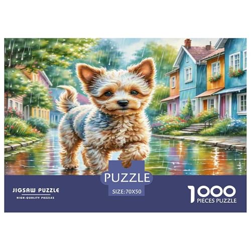 Miniaturpudel Puzzles 1000 Teile Schwer Puzzle Spielzeug Pädagogisches Spiel Impossible Herausforderung Spielzeug Für Erwachsene Kinder 70x50cm/1000pcs Miniaturpudel Puzzles 1000 Teile Schwer Puzzle Spielzeug Pädagogisches Spiel Impossible Herausforderung Spielzeug Für Erwachsene Kinder 70x50cm/1000pcs von KKOLASXZE