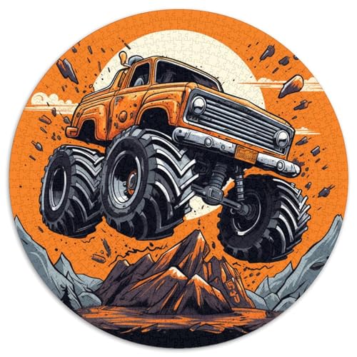 Monster Truck Ultra Truck Puzzle 1000-teilige Schwer Puzzle Spielzeug Pädagogisches Spiel Impossible Herausforderung Spielzeug Für Erwachsene Und Kinder Ab 12 Jahren 1000pcs (67.5x67.5cm) von KKOLASXZE