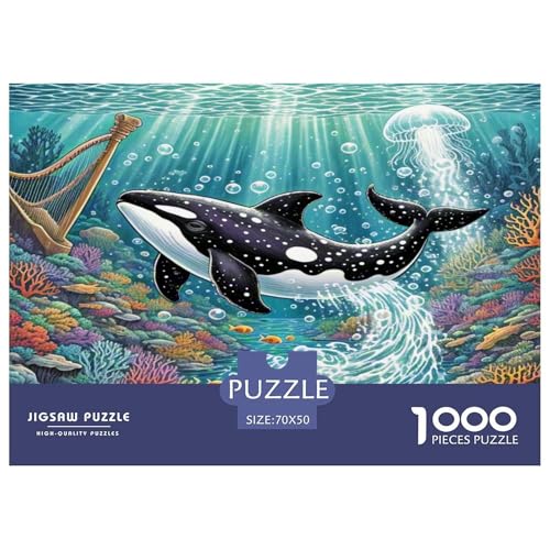 Orca Puzzles 1000 Teile Schwer Puzzle Spielzeug Pädagogisches Spiel Impossible Herausforderung Spielzeug Für Erwachsene Und Kinder in Bewährter 70x50cm/1000pcs Orca Puzzles 1000 Teile Schwer Puzzle Spielzeug Pädagogisches Spiel Impossible Herausforderung Spielzeug Für Erwachsene Und Kinder in Bewährter 70x50cm/1000pcs von KKOLASXZE