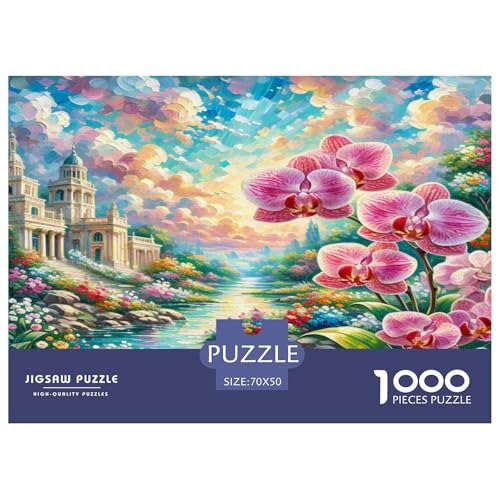 Orchidee Puzzle 1000-teilige Schwer Puzzle Spielzeug Lernspiel Impossible Herausforderungsspielzeug Für Erwachsene Und Kinder Ab 12 Jahren 70x50cm/1000pcs Orchidee Puzzle 1000-teilige Schwer Puzzle Spielzeug Lernspiel Impossible Herausforderungsspielzeug Für Erwachsene Und Kinder Ab 12 Jahren 70x50cm/1000pcs von KKOLASXZE