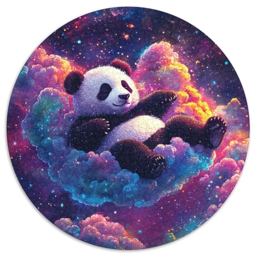 Panda Puzzle 1000 Teile Schwer Puzzle Spielzeug Lernspiel Impossible Herausforderungsspielzeug Für Erwachsene Und Kinder Ab 12 Jahren 1000pcs (67.5x67.5cm) von KKOLASXZE