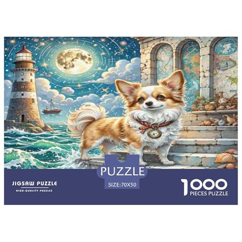 Papillon Puzzle 1000 Teile Schwer Puzzle Spielzeug Lernspiel Impossible Herausforderungsspielzeug Für Erwachsene Und Kinder in Bewährter 70x50cm/1000pcs von KKOLASXZE