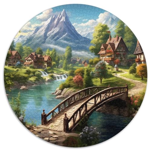 Paradise Puzzle 1000 Teile Schwer Puzzle Spielzeug Lernspiel Impossible Herausforderungsspielzeug Für Erwachsene Kinder 1000pcs (67.5x67.5cm) von KKOLASXZE
