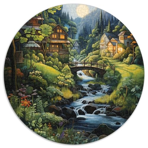 Paradise Puzzle 1000 Teile Schwer Puzzle Spielzeug Lernspiel Impossible Herausforderungsspielzeug Für Erwachsene Und Kinder Ab 12 Jahren 1000pcs (67.5x67.5cm) von KKOLASXZE