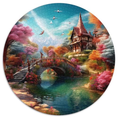 Paradise Puzzle 1000 Teile Schwer Puzzle Spielzeug Lernspiel Impossible Herausforderungsspielzeug Für Erwachsene Und Kinder Ab 14 Jahren 1000pcs (67.5x67.5cm) von KKOLASXZE