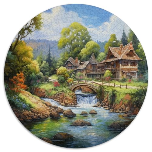 Paradise Puzzle 1000 Teile Schwer Puzzle Spielzeug Pädagogisches Spiel Impossible Herausforderungsspielzeug Für Erwachsene Kinder 1000pcs (67.5x67.5cm) von KKOLASXZE