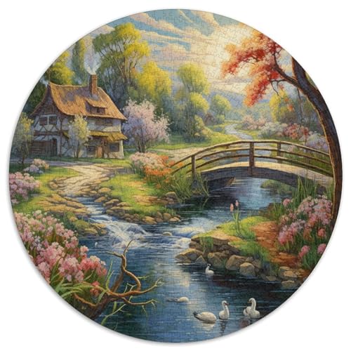 Paradise Puzzle 1000-teilige Schwer Puzzle Spielzeug Pädagogisches Spiel Impossible Herausforderung Spielzeug Für Erwachsene Kinder 1000pcs (67.5x67.5cm) von KKOLASXZE