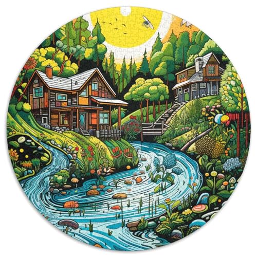 Paradise Puzzle 1000-teilige Schwer Puzzle Spielzeug Pädagogisches Spiel Impossible Herausforderungsspielzeug Für Erwachsene Kinder 1000pcs (67.5x67.5cm) von KKOLASXZE