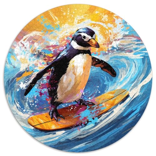 Penguins Puzzles 1000 Teile Schwer Puzzle Spielzeug Pädagogisches Spiel Impossible Herausforderung Spielzeug Für Erwachsene Und Kinder Ab 14 Jahren 1000pcs (67.5x67.5cm) von KKOLASXZE