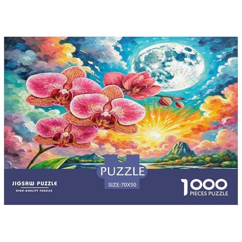 Phalaenopsis Orchideeee Puzzle 1000-teilige Schwer Puzzle Spielzeug Lernspiel Impossible Herausforderungsspielzeug Für Erwachsene Und Kinder Ab 12 Jahren 70x50cm/1000pcs Phalaenopsis Orchideeee Puzzle 1000-teilige Schwer Puzzle Spielzeug Lernspiel Impossible Herausforderungsspielzeug Für Erwachsene Und Kinder Ab 12 Jahren 70x50cm/1000pcs von KKOLASXZE