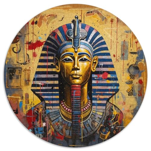 Pharaoh Puzzle 1000 Teile Schwer Puzzle Spielzeug Lernspiel Impossible Herausforderungsspielzeug Für Erwachsene Kinder 1000pcs (67.5x67.5cm) von KKOLASXZE