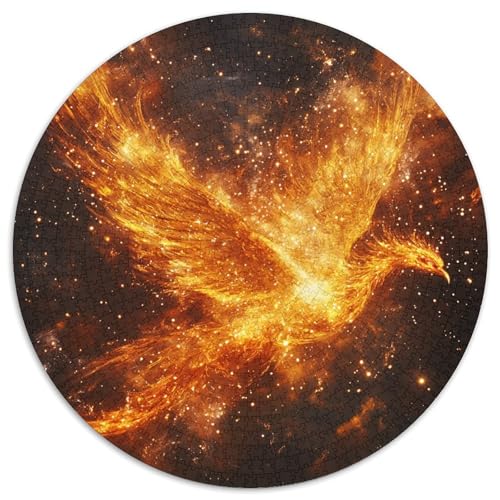 Phoenix Puzzle 1000 Teile Schwer Puzzle Spielzeug Pädagogisches Spiel Impossible Herausforderungsspielzeug Für Erwachsene Kinder 1000pcs (67.5x67.5cm) von KKOLASXZE