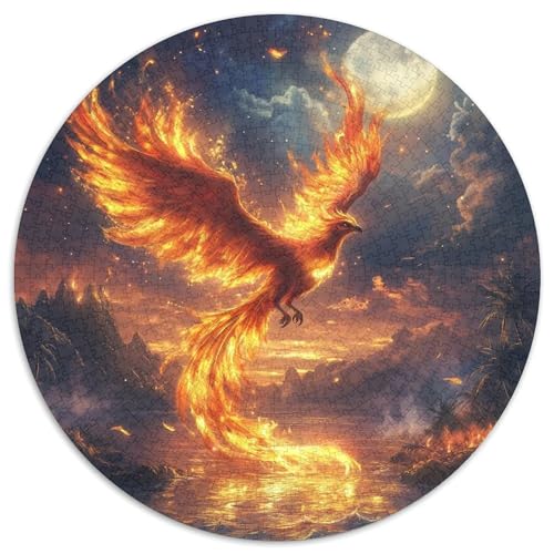 Phoenix Puzzle 1000 Teile Schwer Puzzle Spielzeug Pädagogisches Spiel Impossible Herausforderungsspielzeug Für Erwachsene Und Kinder in Bewährter 1000pcs (67.5x67.5cm) von KKOLASXZE