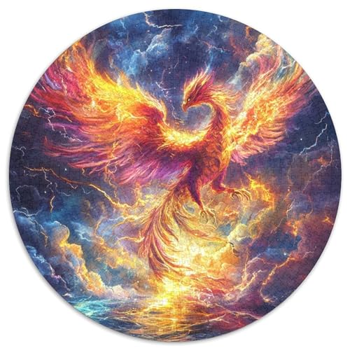Phoenix Puzzles 1000 Teile Schwer Puzzle Spielzeug Lernspiel Impossible Herausforderung Spielzeug Für Erwachsene Und Kinder in Bewährter 1000pcs (67.5x67.5cm) von KKOLASXZE