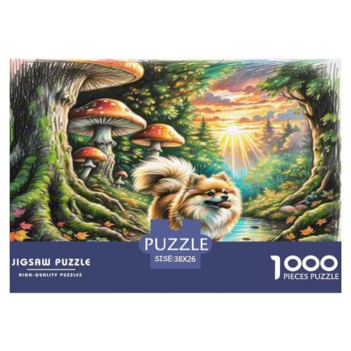 Pommern Puzzle 1000-teilige Schwer Puzzle Spielzeug Lernspiel Impossible Herausforderung Spielzeug Für Erwachsene Und Kinder Ab 12 Jahren 38x26cm/1000pcs Pommern Puzzle 1000-teilige Schwer Puzzle Spielzeug Lernspiel Impossible Herausforderung Spielzeug Für Erwachsene Und Kinder Ab 12 Jahren 38x26cm/1000pcs von KKOLASXZE