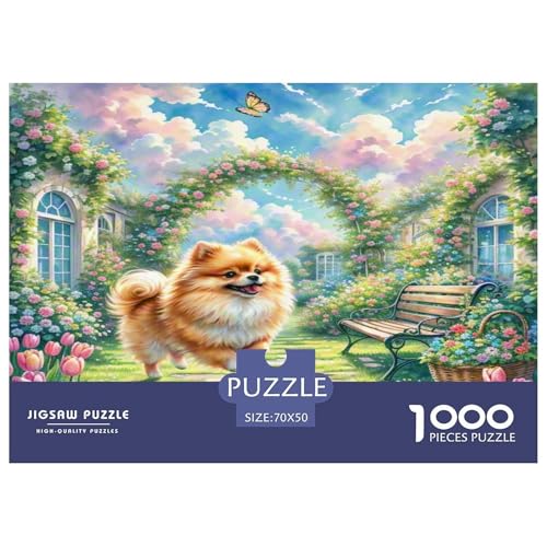 Pommern Puzzles 1000-teilige Schwer Puzzle Spielzeug Lernspiel Impossible Herausforderungsspielzeug Für Erwachsene Und Kinder in Bewährter 70x50cm/1000pcs Pommern Puzzles 1000-teilige Schwer Puzzle Spielzeug Lernspiel Impossible Herausforderungsspielzeug Für Erwachsene Und Kinder in Bewährter 70x50cm/1000pcs von KKOLASXZE