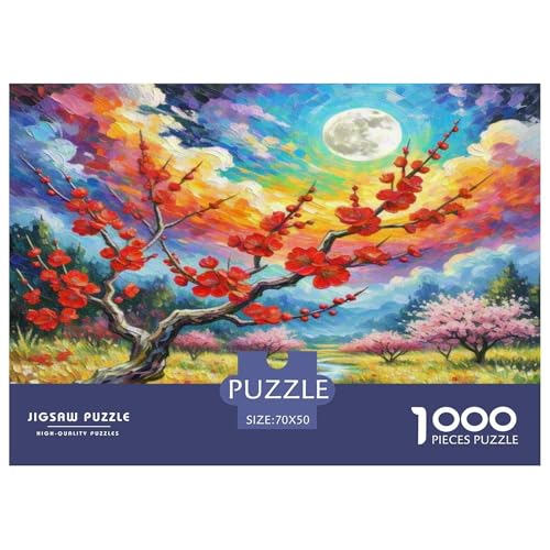 Prickly Pflaume Puzzle 1000-teilige Schwer Puzzle Spielzeug Lernspiel Impossible Herausforderungsspielzeug Für Erwachsene Kinder 70x50cm/1000pcs Prickly Pflaume Puzzle 1000-teilige Schwer Puzzle Spielzeug Lernspiel Impossible Herausforderungsspielzeug Für Erwachsene Kinder 70x50cm/1000pcs von KKOLASXZE