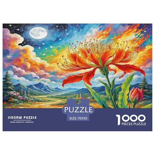 Protea Cynaroides Puzzle 1000 Teile Schwer Puzzle Spielzeug Pädagogisches Spiel Impossible Herausforderung Spielzeug Für Erwachsene Und Kinder Ab 12 Jahren 70x50cm/1000pcs von KKOLASXZE