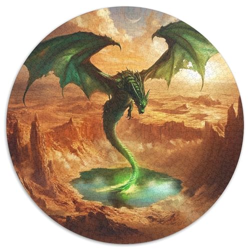 Pterosaur Puzzle 1000 Teile Schwer Puzzle Spielzeug Lernspiel Impossible Herausforderungsspielzeug Für Erwachsene Kinder 1000pcs (67.5x67.5cm) von KKOLASXZE
