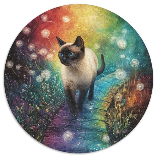 Ragdoll Cat Puzzle 1000 Teile Schwer Puzzle Spielzeug Pädagogisches Spiel Impossible Herausforderungsspielzeug Für Erwachsene Und Kinder Ab 14 Jahren 1000pcs (67.5x67.5cm) von KKOLASXZE