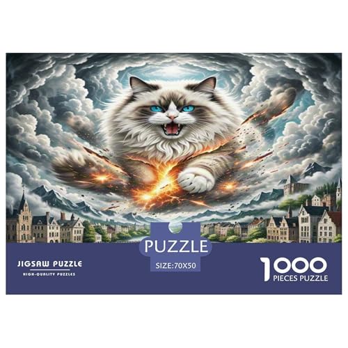 Ragdoll Puzzle 1000 Teile Schwer Puzzle Spielzeug Pädagogisches Spiel Impossible Herausforderungsspielzeug Für Erwachsene Und Kinder Ab 12 Jahren 70x50cm/1000pcs Ragdoll Puzzle 1000 Teile Schwer Puzzle Spielzeug Pädagogisches Spiel Impossible Herausforderungsspielzeug Für Erwachsene Und Kinder Ab 12 Jahren 70x50cm/1000pcs von KKOLASXZE