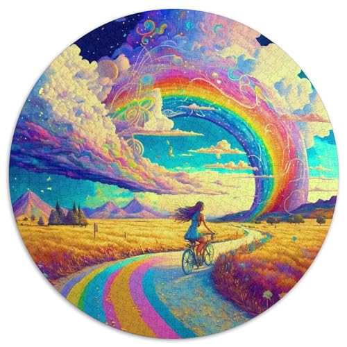 Rainbow Spirit Puzzles 1000-teilige Schwer Puzzle Spielzeug Lernspiel Impossible Herausforderungsspielzeug Für Erwachsene Und Kinder in Bewährter 1000pcs (67.5x67.5cm) von KKOLASXZE