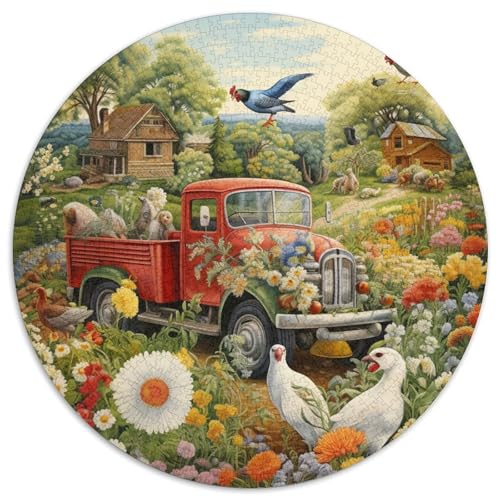 Ranches Puzzles 1000 Teile Schwer Puzzle Spielzeug Pädagogisches Spiel Impossible Herausforderung Spielzeug Für Erwachsene Und Kinder Ab 12 Jahren 1000pcs (67.5x67.5cm) von KKOLASXZE