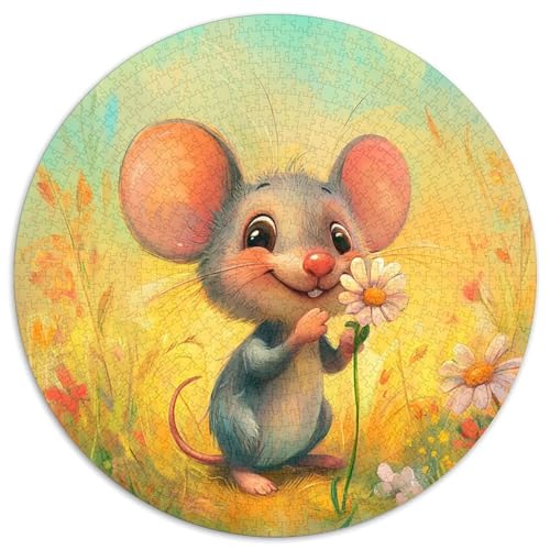 Rat Puzzle 1000 Teile Schwer Puzzle Spielzeug Lernspiel Impossible Herausforderungsspielzeug Für Erwachsene Und Kinder Ab 14 Jahren 1000pcs (67.5x67.5cm) von KKOLASXZE