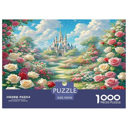 Rose Puzzle 1000 Teile Schwer Puzzle Spielzeug Pädagogisches Spiel Impossible Herausforderung Spielzeug Für Erwachsene Kinder 70x50cm/1000pcs Rose Puzzle 1000 Teile Schwer Puzzle Spielzeug Pädagogisches Spiel Impossible Herausforderung Spielzeug Für Erwachsene Kinder 70x50cm/1000pcs von KKOLASXZE