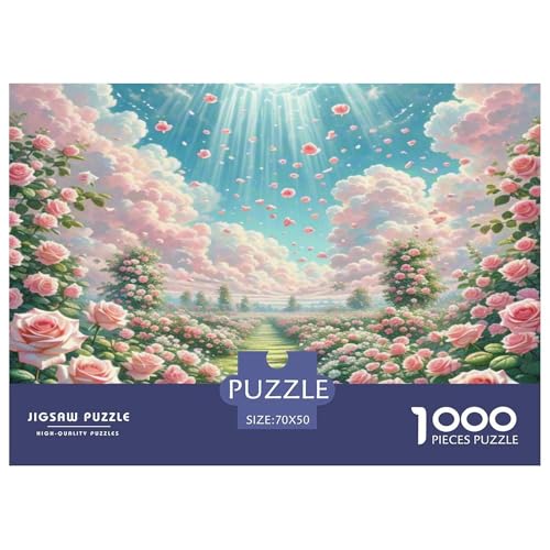 Rose Puzzle 1000-teilige Schwer Puzzle Spielzeug Pädagogisches Spiel Impossible Herausforderungsspielzeug Für Erwachsene Und Kinder Ab 12 Jahren 70x50cm/1000pcs Rose Puzzle 1000-teilige Schwer Puzzle Spielzeug Pädagogisches Spiel Impossible Herausforderungsspielzeug Für Erwachsene Und Kinder Ab 12 Jahren 70x50cm/1000pcs von KKOLASXZE