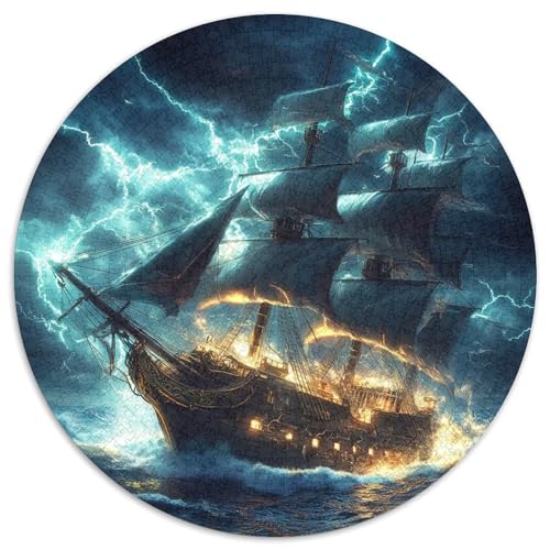 Sailboat Puzzles 1000 Teile Schwer Puzzle Spielzeug Lernspiel Impossible Herausforderung Spielzeug Für Erwachsene Und Kinder in Bewährter 1000pcs (67.5x67.5cm) von KKOLASXZE