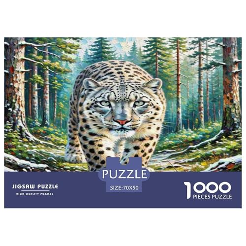 Schneeleopard Puzzle 1000 Teile Schwer Puzzle Spielzeug Lernspiel Impossible Herausforderung Spielzeug Für Erwachsene Und Kinder Ab 12 Jahren 70x50cm/1000pcs Schneeleopard Puzzle 1000 Teile Schwer Puzzle Spielzeug Lernspiel Impossible Herausforderung Spielzeug Für Erwachsene Und Kinder Ab 12 Jahren 70x50cm/1000pcs von KKOLASXZE