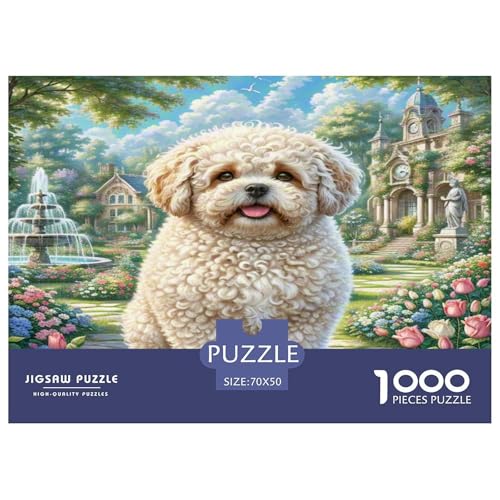 Shih Tzu Puzzle 1000 Teile Schwer Puzzle Spielzeug Lernspiel Impossible Herausforderung Spielzeug Für Erwachsene Und Kinder in Bewährter 70x50cm/1000pcs Shih Tzu Puzzle 1000 Teile Schwer Puzzle Spielzeug Lernspiel Impossible Herausforderung Spielzeug Für Erwachsene Und Kinder in Bewährter 70x50cm/1000pcs von KKOLASXZE