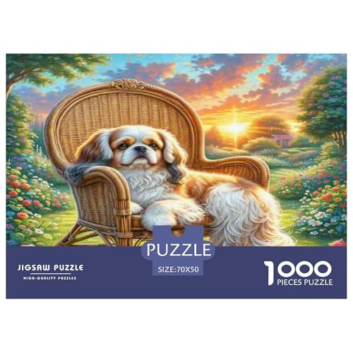 Shih Tzu Puzzles 1000 Teile Schwer Puzzle Spielzeug Lernspiel Impossible Herausforderungsspielzeug Für Erwachsene Kinder 70x50cm/1000pcs Shih Tzu Puzzles 1000 Teile Schwer Puzzle Spielzeug Lernspiel Impossible Herausforderungsspielzeug Für Erwachsene Kinder 70x50cm/1000pcs von KKOLASXZE
