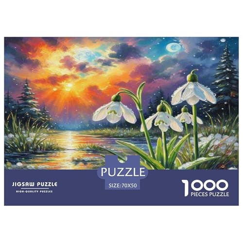 Snowdrop Puzzle 1000-teilige Schwer Puzzle Spielzeug Pädagogisches Spiel Impossible Herausforderungsspielzeug Für Erwachsene Und Kinder Ab 14 Jahren 70x50cm/1000pcs Snowdrop Puzzle 1000-teilige Schwer Puzzle Spielzeug Pädagogisches Spiel Impossible Herausforderungsspielzeug Für Erwachsene Und Kinder Ab 14 Jahren 70x50cm/1000pcs von KKOLASXZE