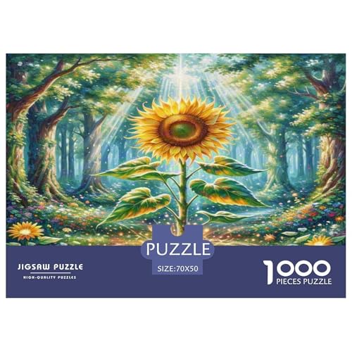 Sonnenblumen Puzzles 1000 Teile Schwer Puzzle Spielzeug Lernspiel Impossible Herausforderung Spielzeug Für Erwachsene Kinder 70x50cm/1000pcs Sonnenblumen Puzzles 1000 Teile Schwer Puzzle Spielzeug Lernspiel Impossible Herausforderung Spielzeug Für Erwachsene Kinder 70x50cm/1000pcs von KKOLASXZE