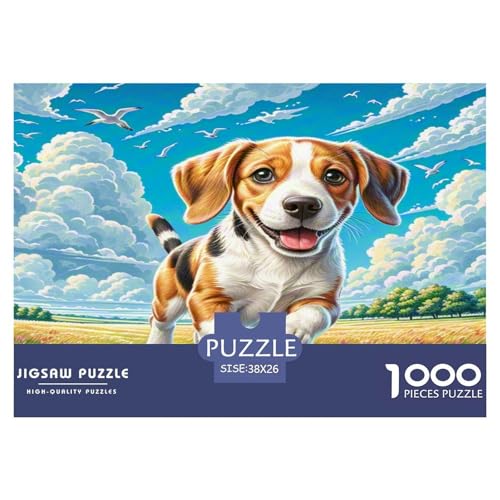 Spanischer WassErhund Puzzles 1000 Teile Schwer Puzzle Spielzeug Lernspiel Impossible Herausforderungsspielzeug Für Erwachsene Und Kinder in Bewährter 38x26cm/1000pcs von KKOLASXZE