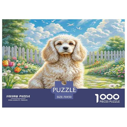 Spielzeug Langhaarer Ohrhund Puzzles 1000 Teile Schwer Puzzle Spielzeug Lernspiel Impossible Herausforderung Spielzeug Für Erwachsene Und Kinder in Bewährter 70x50cm/1000pcs Spielzeug Langhaarer Ohrhund Puzzles 1000 Teile Schwer Puzzle Spielzeug Lernspiel Impossible Herausforderung Spielzeug Für Erwachsene Und Kinder in Bewährter 70x50cm/1000pcs von KKOLASXZE