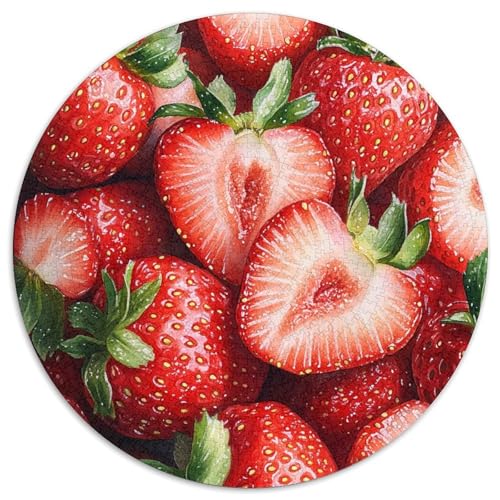 Strawberry Puzzle 1000-teilige Schwer Puzzle Spielzeug Lernspiel Impossible Herausforderungsspielzeug Für Erwachsene Und Kinder in Bewährter 1000pcs (67.5x67.5cm) von KKOLASXZE