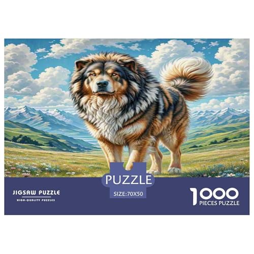 Tibetischer Mastiff Puzzle 1000 Teile Schwer Puzzle Spielzeug Lernspiel Impossible Herausforderungsspielzeug Für Erwachsene Und Kinder Ab 14 Jahren 70x50cm/1000pcs Tibetischer Mastiff Puzzle 1000 Teile Schwer Puzzle Spielzeug Lernspiel Impossible Herausforderungsspielzeug Für Erwachsene Und Kinder Ab 14 Jahren 70x50cm/1000pcs von KKOLASXZE
